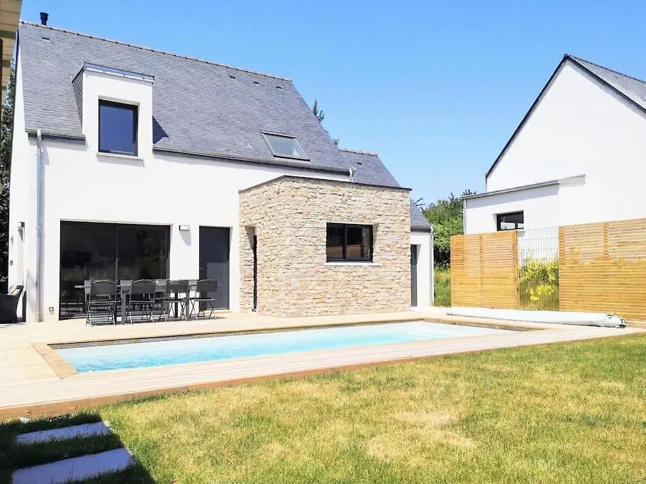 Piscine - Maison Moderne - Route Des Plages Saint-Philibert  0*, Saint-Philibert (Morbihan)