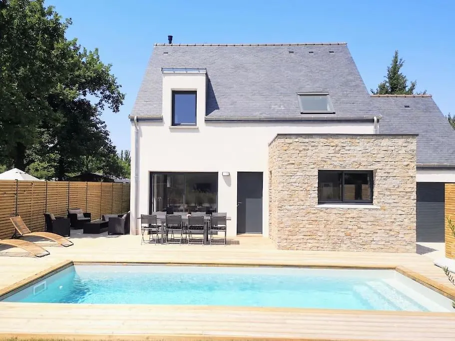 Piscine - Maison Moderne - Route Des Plages Saint-Philibert  0*, Saint-Philibert (Morbihan)