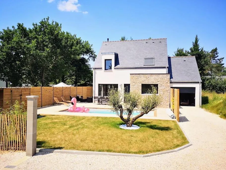 Piscine - Maison Moderne - Route Des Plages Saint-Philibert  France